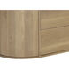 Stella 83 X 23 inch White and Natural Sideboard